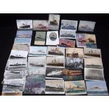 SHIPPING INTEREST: A COLLECTION OF SHIP POSTCARDS, including 'TSS Antenor' and other ships from 'The