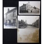 DORCHESTER INTEREST: FOUR LOCAL POSTCARDS, 'The Durngate Provision Stores', ' Godwin for China', '