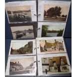 A COLLECTION OF POOLE AND PARKSTONE POSTCARDS, to include: Poole and Parkstone Park, Brownsea
