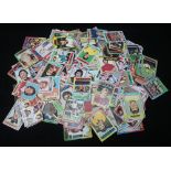 A LARGE COLLECTION OF VINTAGE 1970S 'TOPPS BAZOOKA' CHEWING GUM FOOTBALL CARDS Condition: all have