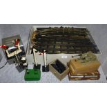 BASSETT-LOWKE LTD: A QUANTITY OF 'O' GAUGE MODEL RAILWAY TRACK, a 'combined resistance and