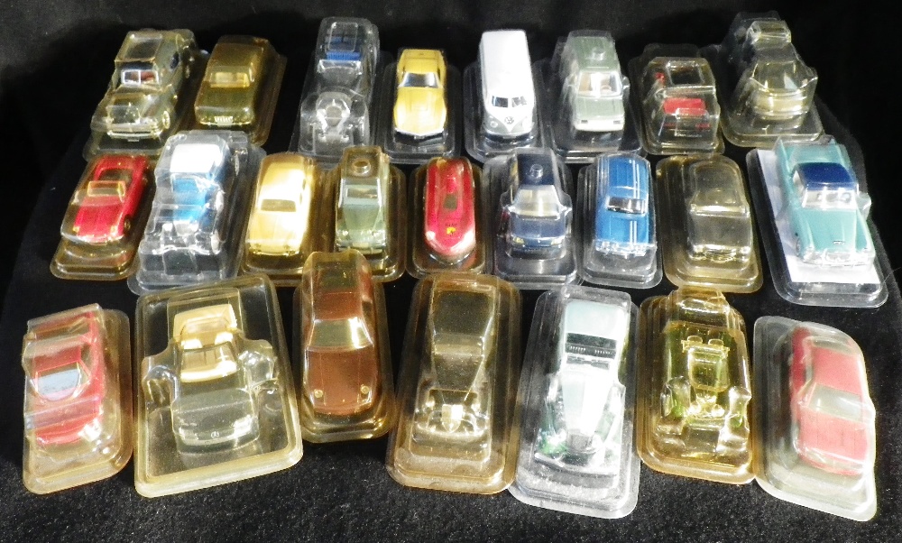 SOLIDO: A COLLECTION OF MODEL CARS to include a VW camper van, all in blister packs Condition: all