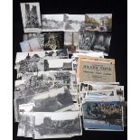FIRST WORLD WAR INTEREST: A COLLECTION OF POSTCARDS with views of France, showing war damage and a