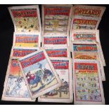 THE 'HOTSPUR' A COLLECTION OF 1945 COMICS (9) and others to include 'The Dandy' (6) Condition: all