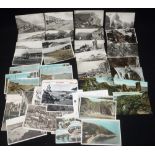 A COLLECTION OF EARLY 20TH CENTURY (AND LATER) POSTCARDS of St Leonards on Sea, Hastings,