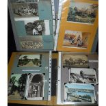 A COLLECTION OF POSTCARDS of 'Country Life', Stonehenge, West Country Views and other areas (