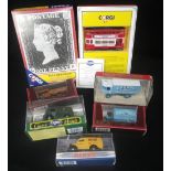 CORGI: A 'PENNY POST ANNIVERSARY' TRAM (boxed with certificate) and a collection of Dinky, Models of
