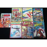 A COLLECTION OF VINTAGE COMICS to include: 'Young Marvelman' Vol 3 No 180 (1957) and 'Captain