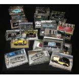 JAMES BOND: UNIVERSAL HOBBIES/IXO MODELS: A COLLECTION OF MODEL VEHICLES originally with 'The