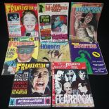 A COLLECTION OF VINTAGE AMERICAN 1960S 'HORROR' COMICS/MAGAZINES to include 'Castle of Frankenstein'