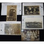 POOLE INTEREST, A COLLECTION OF EARLY 20TH CENTURY FOOTBALL POSTCARDS, 'One of the babes Poole FC