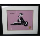 WARNER BROTHERS: A 'PEPE LE PEW' ACETATE CELL, circa 1992 (Linda Jones Enterprises Inc) with