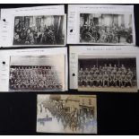 FIRST WORLD WAR & POOLE/DORSET INTEREREST: a postcard of 'Poole High Street, with recruits marching,