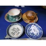 A 19TH CENTURY SPATTERWARE TEACUP AND SAUCER and other similar items