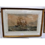 A LATE 19TH CENTURY MARITIME WATERCOLOUR