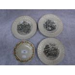 THREE VICTORIAN NURSERY PLATES including 'It Will Never Do' and another