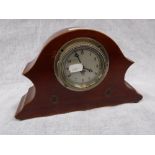 AN EARLY 20TH CENTURY 'SMITHS' CAR CLOCK in a later mahogany case