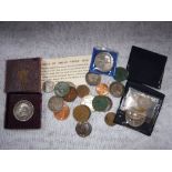 A QUANTITY OF ASSORTED COINS including Festival of Britain Crown and others