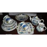 A MASON'S IRONSTONE REGENCY DESIGN PART TEASET