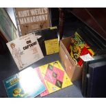 A COLLECTION OF VARIOUS LP RECORDS including Cole Porter's 'Out of this World' and other records,