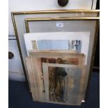 RICHARD JOICEY: THREE FRAMED WATERCOLOURS and similar pictures