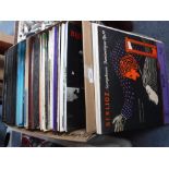 A COLLECTION OF VARIOUS LP RECORDS (one box)