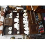 A 1920S OAK DRESSER, 48" wide