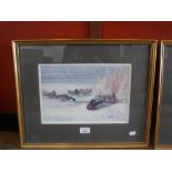 ARCHIBALD THORBURN: A series of four prints of wild fowl, all signed to the margin in pencil