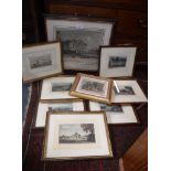 A COLLECTION OF 19TH CENTURY TOPOGRAPHICAL ENGRAVINGS