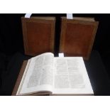 DORCHESTER INTEREST: A THREE VOLUME FAMILY BIBLE, pub. by The SPCK, 1817, the first volume with