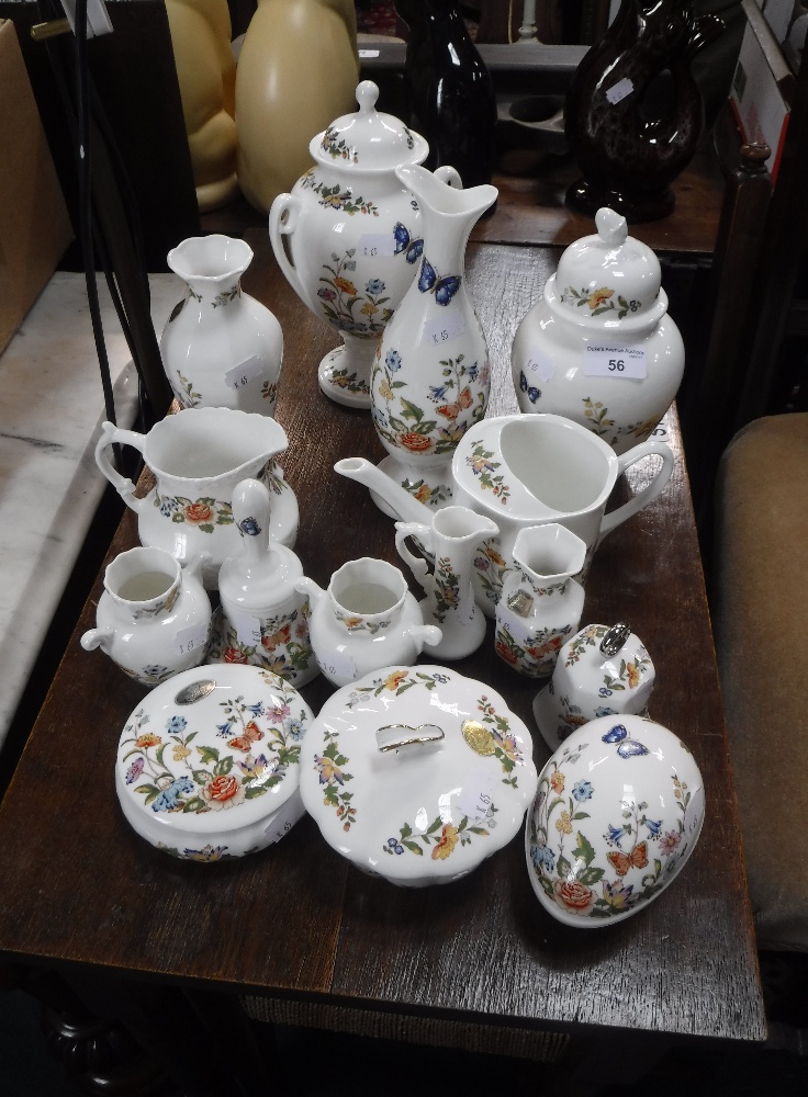 A COLLECTION OF AYNSLEY 'COTTAGE GARDEN' CERAMICS
