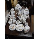 A COLLECTION OF AYNSLEY 'COTTAGE GARDEN' CERAMICS