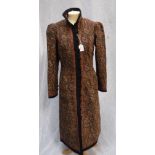 A PERIOD PAISLEY COAT