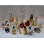 A SMALL COLLECTION OF NOVELTY SCENT BOTTLES