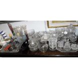 A QUANTITY OF GLASSWARE