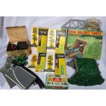 MERIT; A RAILWAY TUNNEL, in 'unbreakable' polythene (boxed) a collection of 'Britains' model