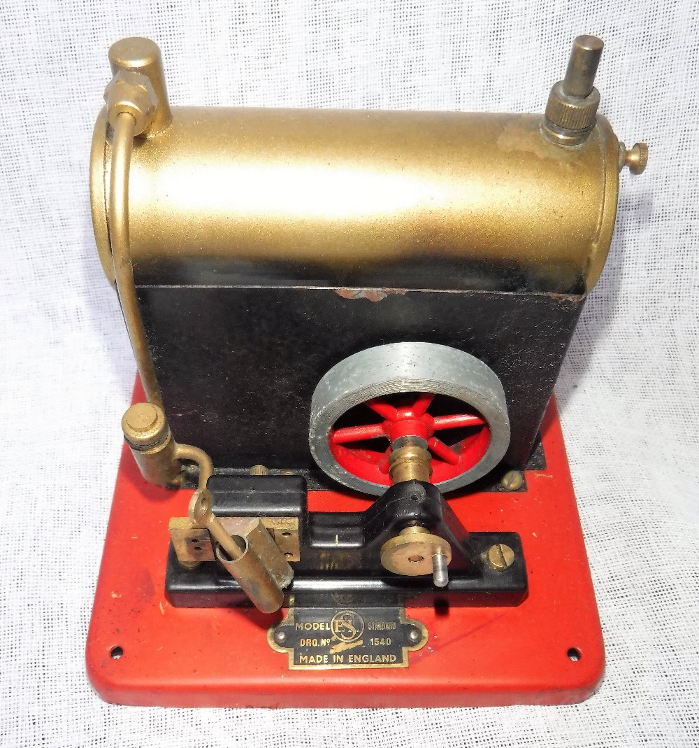 SIGNALLING EQUIPMENT LTD; A VINTAGE STEAM ENGINE model 1540 with original box, insert and - Image 2 of 4