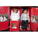 ANNETTE HIMSTEDT PUPPEN KINDER; A 'MAKIMURA' DOLL and a 'Lilliane' doll, both boxed (2)