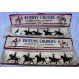 BRITAINS SOLDIERS; REGIMENTS OF ALL NATIONS', 12th Royal Lancers (Prince of Wales) (No 2076) and 7th