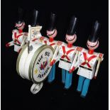 LOUIS MARX & CO LTD; A VINTAGE BATTERY OPERATED 'BIG PARADE' still working and marching!