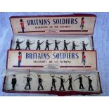 BRITAINS SOLDIERS; REGIMENTS OF ALL NATIONS' 'The Red Army' infantry (steel Helmets) Marching