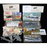 AIRFIX; A 'FAIREY ROTODYNE' and a 'Bristol 192', both boxed and un-used and an Airfix 'Wellington'