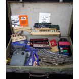 HORNBY DUBLO; A VINTAGE 'OO' GAUGE TRAIN SET, including a 'Duchess of Montrose' locomotive with