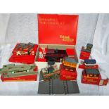 TRI-ANG RAILWAYS; AN '00' GAUGE 'OPERATING MAIL COACH SET' and a collection of similar boxed