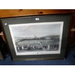 G H PHILLIPS: 'The Cricket Match between Sussex and Kent at Brighton', lithograph