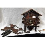 A BLACK FOREST CUCKOO CLOCK