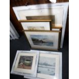 A COLLECTION OF VICTORIAN AND LATER WATERCOLOURS