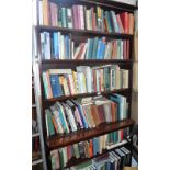 A LARGE COLLECTION OF BOOKS (contents of bookcase)