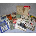 A COLLECTION OF VINTAGE PRINTED EPHEMERA including bus tickets, Tram Magazines, Ration Books and