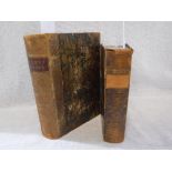 CHARLES DICKENS: 'Pickwick Papers', pub. Chapman & Hall, 1837, marble boards and half-calf bound